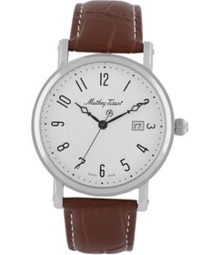 Resim Mathey-Tissot Hb611251ag Swıss Made Deri Kayışlı Erkek Kol Saati 