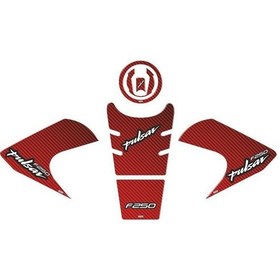 Resim Bajaj Pulsar F250 2022 - 2024 Uyumlu Tank Pad Set 003 Çok Renkli 