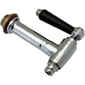 Resim Parmis Semaver Musluk Göstergesiz, Dıştan Dişli, Contalı, Somunlu, Demir, Kazan ve Çaymatik Musluğu 11X8cm 