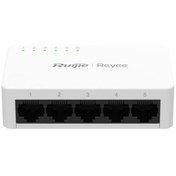 Resim RUIJIE Reyee RG-ES05F 5 Port 10/100 Yönetilemez Masaüstü Switch 