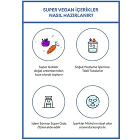 Resim Missha Talks Vegan Squeeze Sheet Mask Bir Görünüm Sunan Vegan Yaprak Maske - Skin Fitness 