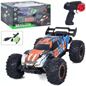 Resim Uzaktan Kumandalı 40 Cm Şarjlı Dev Off Road Araba 2.4ghz Rc Arazi Aracı Çok Renkli 