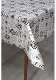 Resim Astarlı Silinebilir Pvc Muşamba Masa Örtüsü 121-a-bordo 