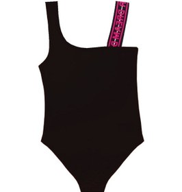 Resim Deep Beach Siyah Pembe Askılı Kız Çocuk Mayo Db200594Cm (525143421) 