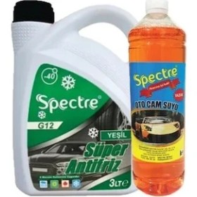 Resim Spectre Yeşil Organik Süper -40 Antifriz 3 lt + 1 Lt Cam Suyu 