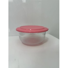 Resim Tupperware Kristalin Kase 2,1 L Pembe – Şeffaf Gövdeli Saklama ve Servis Kabı 