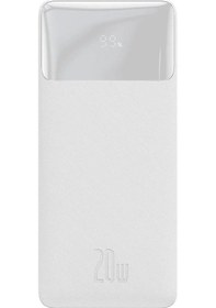 Resim Baseus PPBD050402 Bipow Overseas Edition Dijital Ekranlı 20W 30.000 mAh Powerbank Beyaz 