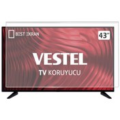 Resim Bestekran Vestel Uyumlu 43U9600 TV EKRAN KORUYUCU - Vestel Uyumlu 43" inç 108 Ekran Koruyucu 