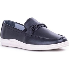 Resim Pierre Cardin Pıerre Cardın Tokalı Hafif Taban Loafer Erkek Ayakkabı Siyah 