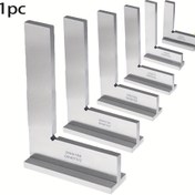 Resim ISO875/2 Hassas Makineci Kare Cetveli Karbon Çelik Açı Ölçer 90 Derece Mühendislik Kare Cetveli Makineciliğe Özel Aksesuar 