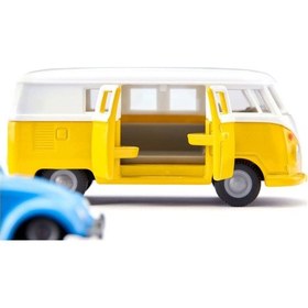 Resim Siku Super Vw T1 Minibüs Ve Römorklu Beetle 2567 Çok Renkli 