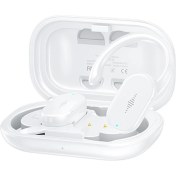 Resim Amorus Wekome Ws-02 Döner Kulak Kancası Bluetooth Kulaklık Su Geçirmez Kablosuz Spor Kulaklıkları - Beyaz (Yurt Dışından) 