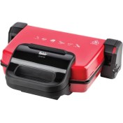 Resim Fakir Gravis 1800W Tost Makinası Kırmızı 