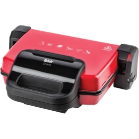 Resim Fakir Gravis 1800W Tost Makinası Kırmızı 