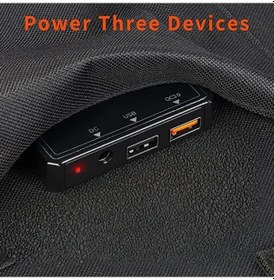 Resim Taşınabilir Katlanabilir 24v Daha Hızlı Şarj 100w Güneş Paneli 