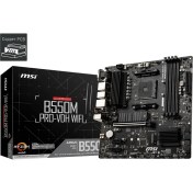 Resim Hello Papana Msı B550M Pro-Vdh Wıfı Ddr4 4400MHZ 1xvga 1xhdmı 1xdp 2xm.2 USB 3.2 Matx Am4 (Amd 5000 ve 3000 Serisi Işlemci Uyumlu) 