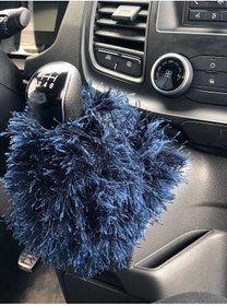 Resim HBSİ Vites Kolu Örgü Süs Lacivert Renk 