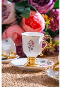 Resim Acar Lansy 6 Kişilik Kahve Fincanı Takımı - 90 Ml renkli 