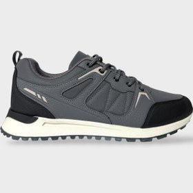 Resim Liger Erkek 4 Mevsim Rahat Comfort Spor Ayakkabı FÜME 