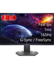 Resim Dell S2721DGFA 27 inç 2560 x 1440 QHD IPS Monitör 165 Hz Yenileme Hızı ile Oyun İçin Tasarlandı 