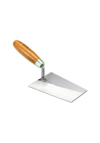 Resim Dekor 066 Ahşap Saplı Duvarcı Malası 16 CM Yay Çeliği N11.89 