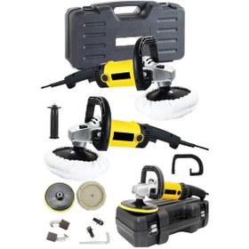 Resim Bakır Sargı Yüksek Motor Gücü Devir Ayarlı Polisaj Zımpara Cila P 