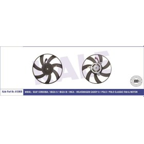 Resim KALE 415900 FAN MOTORU POLO III 95- CADDY II 95- / CORDOBA 97- IB 