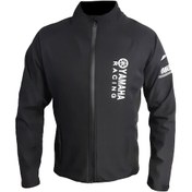 Resim Yamaha Softshell Ceket Mont Rüzgar Ve Su Geçirmez Siyah 