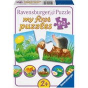 Resim Ravensburger 9x2 Parça Puzzle Bahçe Hayvanları 073139 
