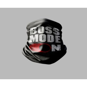 Resim Buffalo Yazı Tasarımlı Motorcu Buff Maske Outdoor Boyunluk Unisex Bandana 