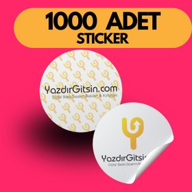 Resim MARKANIZI Öne Çıkaracak FIRSAT! - 5x5 Sticker - 5.5X7.5 Teşekkür Kartı / 2000 