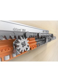 Resim 760h6500m Blum Movento Tip-on Blumotion (frenli-basaç) Çekmece Rayı 65 Cm 