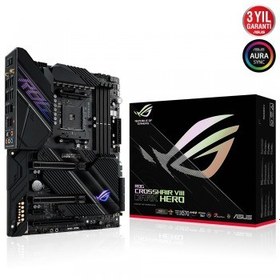 Resim ASUS ROG CROSSHAIR VIII DARK HERO DDR4 4866MHz (OC) AM4 Orjinal - Faturalı - Garantili Ürünler - Hızlı Gönderim