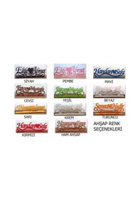 Resim Elsa Temalı, Frozen Temalı Isimlik, Figürlü Çocuk Masa Isimliği 