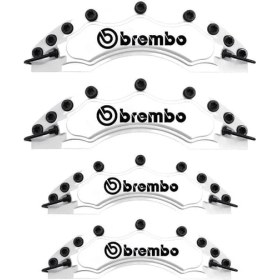 Resim Drs Tuning Lotus Eciat Uyumlu Brembo Beyaz Kalipağı 4 Parça Ön Arka Set 