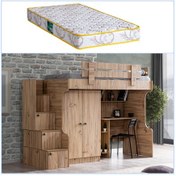 Resim Setaymobilya Ranza, Viva Ranza 2 Kapaklı Dolap Çalışma Masası +1 Comfort Yatak 
