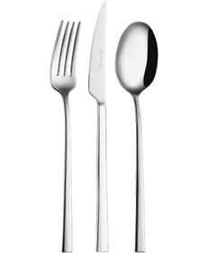 Resim Aryıldız York 84 Parça 12 Kişilik Çatal Kaşık Bıçak Takımı Gümüş 