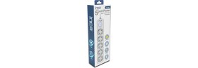 Resim Inca IPW-44GB 5 Port Akım Korumalı LED Tuşlu Priz 1.5m - Beyaz 