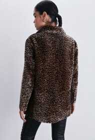 Resim Leopar Blazer Ceket 