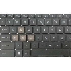 Resim Msı Katana Gf76 12ud Klavye Işıklı V1 Mavi Işık Wasd 