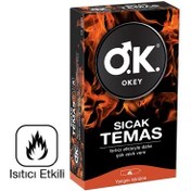 Resim Okey Prezervatif Sıcak Temas 10lu 