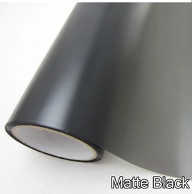 Resim Mat Siyah-30x150 Cm-duman Mat Siyah Far Filmi Arka Lambası Tonu Sis Lambası Vinil Film Arka Lamba Renklendirme Filmi 