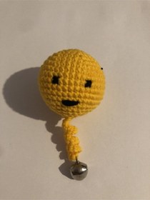 Resim İnci Mode Amigurumi El Örgü Kedi Oyuncak Sarı 