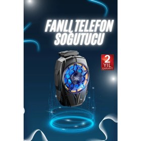 Resim Uravas Store Telefonu Soğutma Fanı Radyatör Mobil Cihazlara Uyumlu Soğutucu 