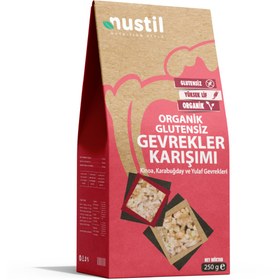 Resim NUSTİL Organik Gevrekler Karışımı 250g 