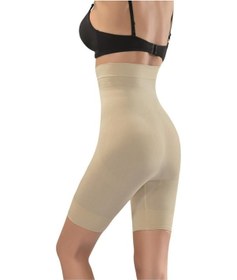 Resim Kadın Bej Lohusa Seamles Korse 2452 Ten 