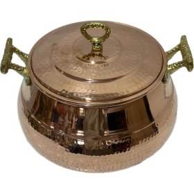 Resim Emsan Göbeklitepe Bakır Güveç Tencere 22 cm 