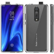 Resim HappyCase Xiaomi Mi 9t Kılıf Lüx Şeffaf Silikon - Şeffaf 