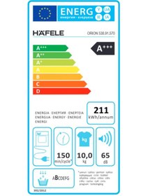 Resim Hafele Orion Gri Kurutma Makinesi 