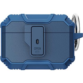 Resim Zore Airpods Pro Uyumlu Airbag 27 Silikon Kılıf Lacivert 